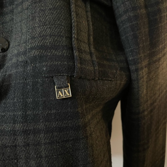 Armani Exchange Military Wool Coat - Picture 9 of 15